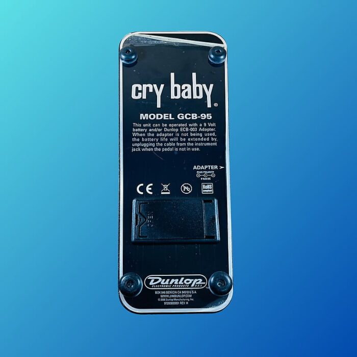 Dunlop GCB95 Cry Baby Standard Wah 1982 - Present Black - Image 2
