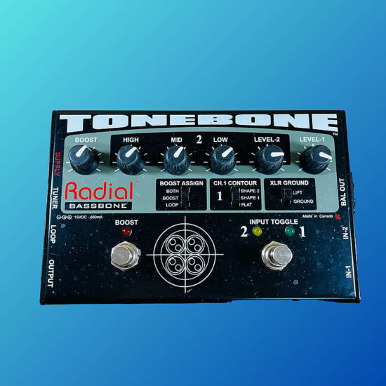 Radial Tonebone BassBone 2010s Black
