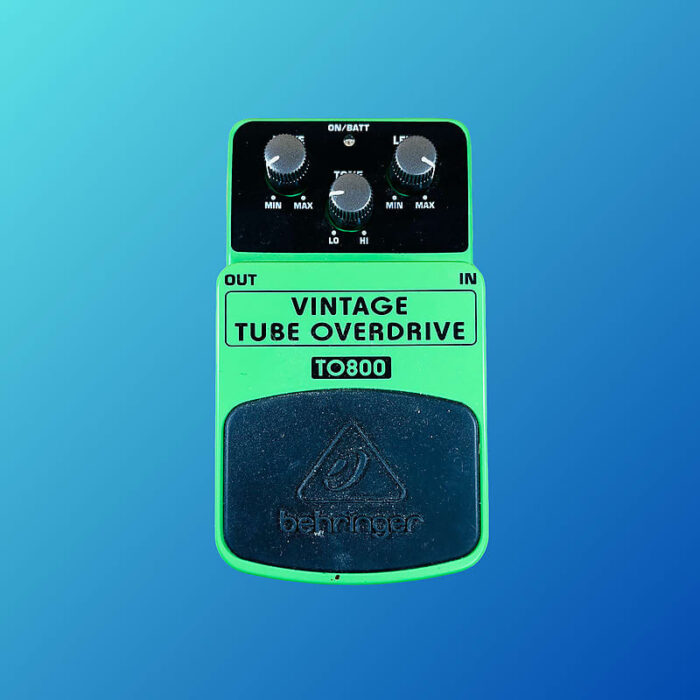 Behringer TO800 Vintage Tube Overdrive 2010s Green
