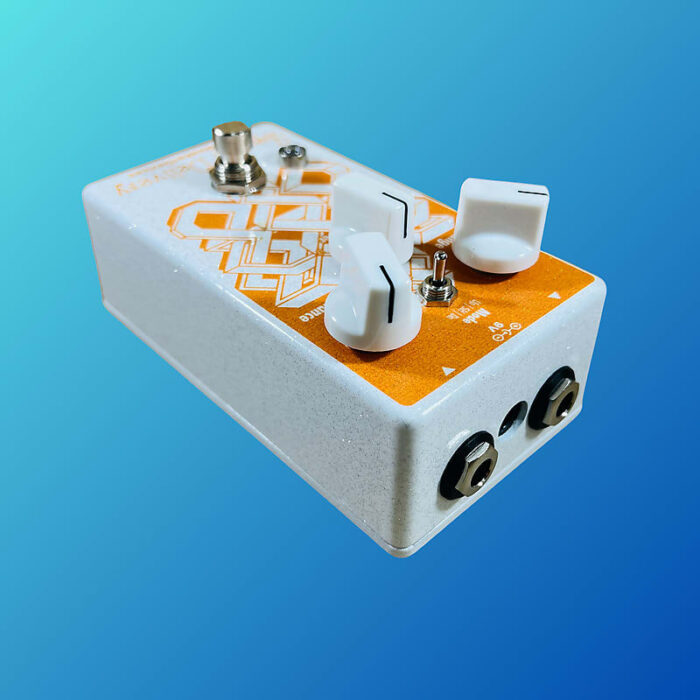 EarthQuaker Devices Spatial Delivery Sample & Hold Envelope Filter 2016 - 2017 White Sparkle / Orange Print - Image 3