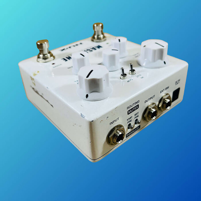 NuX NBK-5 Masamune Booster and Kompressor 2010s White - Image 3