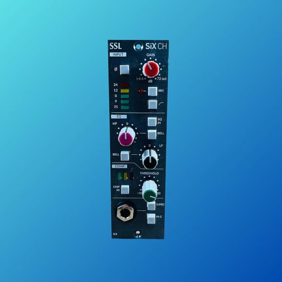 Solid State Logic SiX CH 500 Series Channel Strip Module 2021 - Present Gray