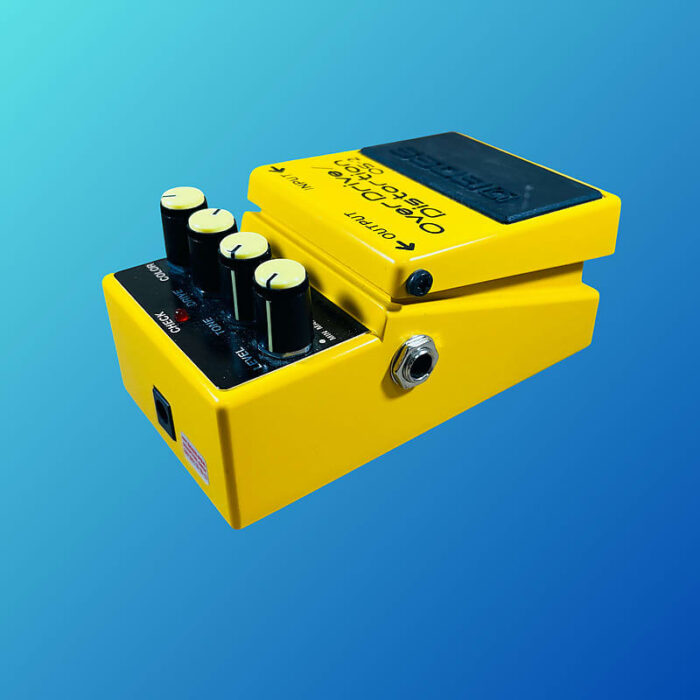 Boss OS-2 OverDrive/Distortion (Silver Label) 1990 - Present Yellow - Image 4