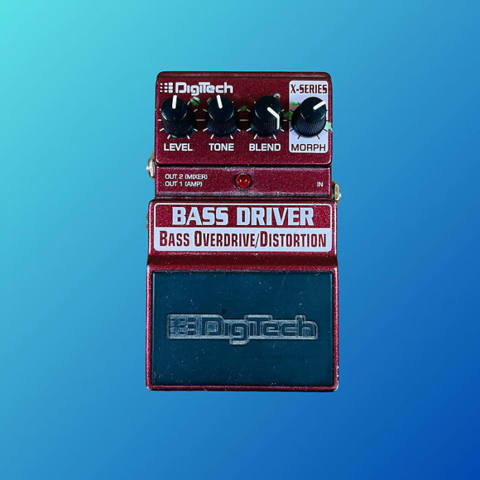 DigiTech X-Series Bass Driver Overdrive/Distortion 2010s Burgundy