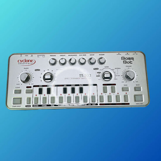 Cyclone Analogic TT-303 Bass Bot V2 2016 Aztec Silver