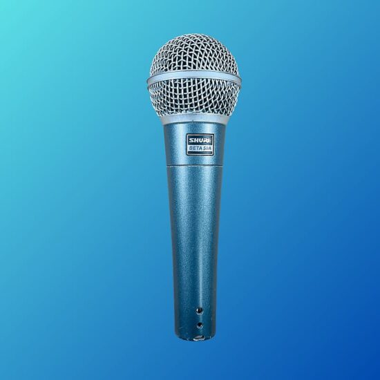 Shure BETA 58A Handheld Supercardioid Dynamic Microphone 1996 - Present Black