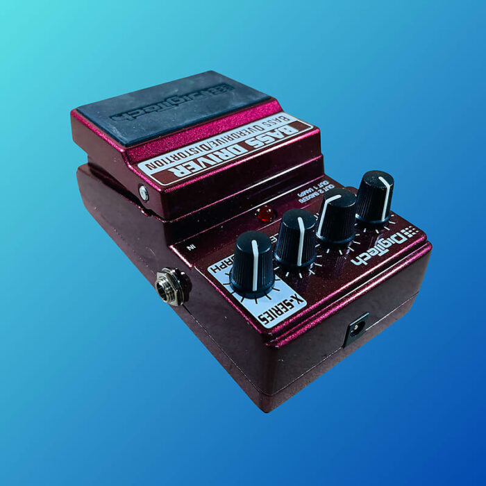 DigiTech X-Series Bass Driver Overdrive/Distortion 2010s Burgundy - Image 3