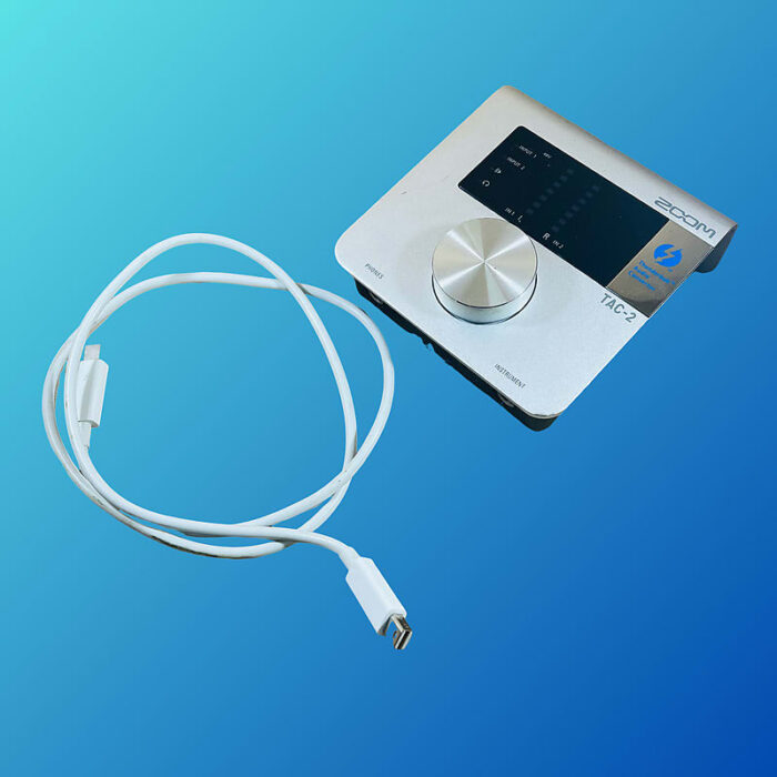 Zoom TAC-2 Thunderbolt Audio Interface 2010s Silver - Image 4