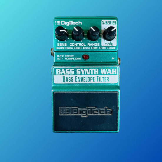 DigiTech X-Series Bass Synth Wah Envelope Filter 2010s Green