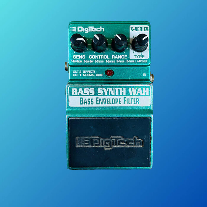 DigiTech X-Series Bass Synth Wah Envelope Filter 2010s Green