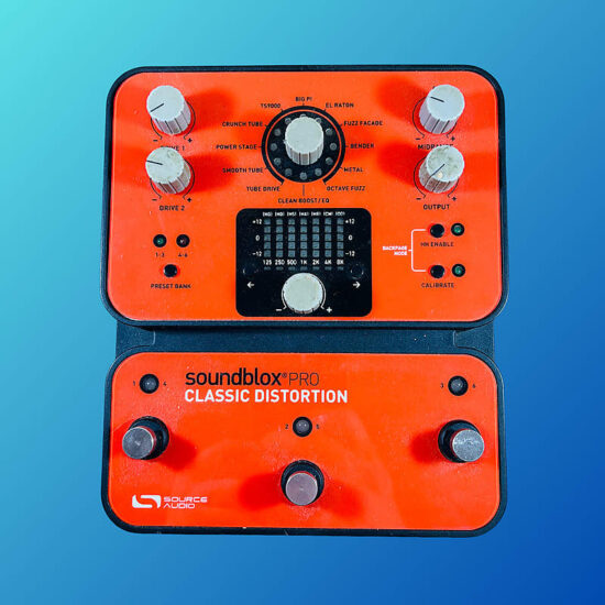 Source Audio Soundblox Pro Classic Distortion 2010s Red