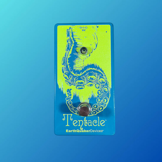 EarthQuaker Devices Tentacle Analog Octave Up 2015 - 2017 Teal / Yellow Print