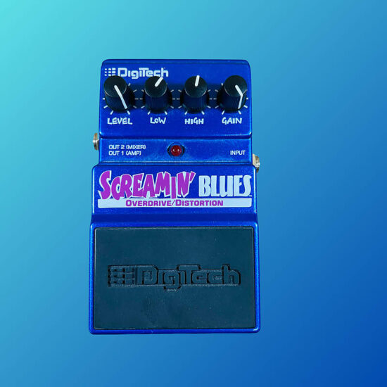 DigiTech Screamin' Blues 1990s Blue