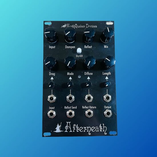 EarthQuaker Devices Afterneath Reverb Eurorack Module 2020 - 2021 Black