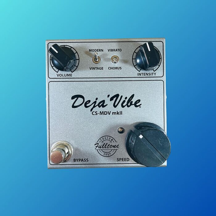 Fulltone CS-MDV MkII Custom Shop Mini Deja Vibe MkII 2010s Silver