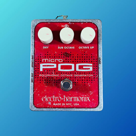Electro-Harmonix Micro POG Polyphonic Octave Generator 2007 - Present Red / Gray