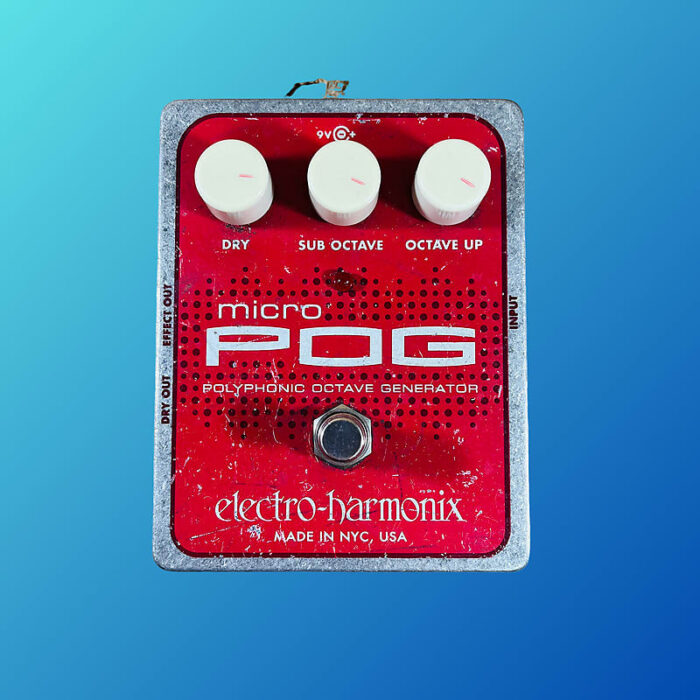 Electro-Harmonix Micro POG Polyphonic Octave Generator 2007 - Present Red / Gray
