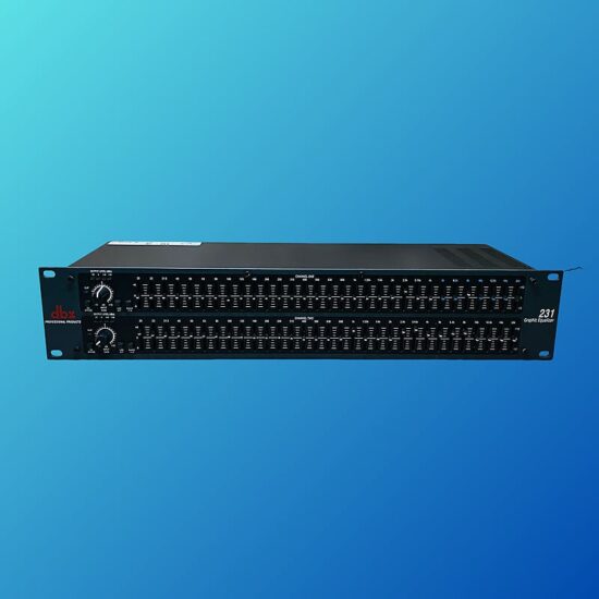 dbx 231 Dual Channel 31-Band EQ 2000s Gray
