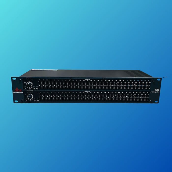 dbx 231 Dual Channel 31-Band EQ 2000s Gray
