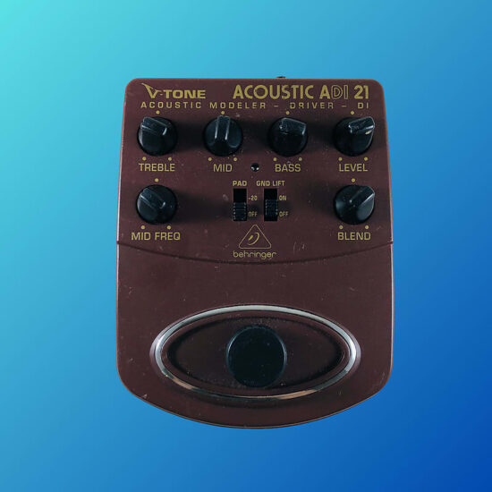 Behringer ADI21 V-Tone Acoustic Amp Modeler Preamp DI