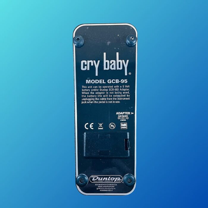 Dunlop GCB95 Cry Baby Standard Wah 1982 - Present Black - Image 2