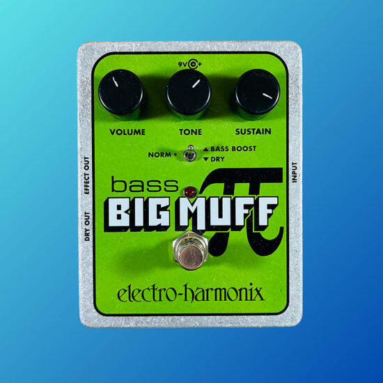Electro-Harmonix Bass Big Muff Pi Distortion / Sustainer 2008 - Present Green