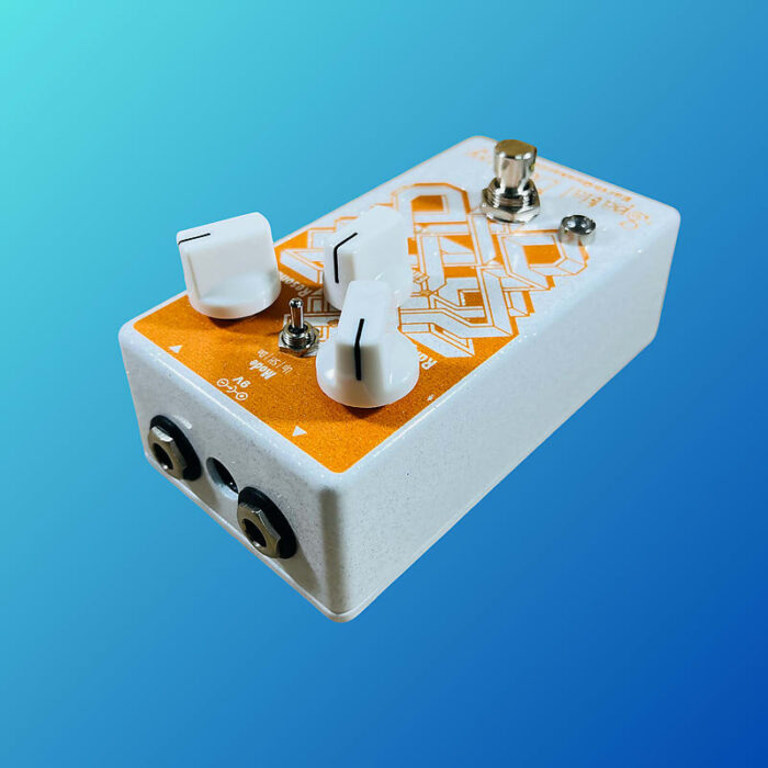 EarthQuaker Devices Spatial Delivery Sample & Hold Envelope Filter 2016 - 2017 White Sparkle / Orange Print - Image 4