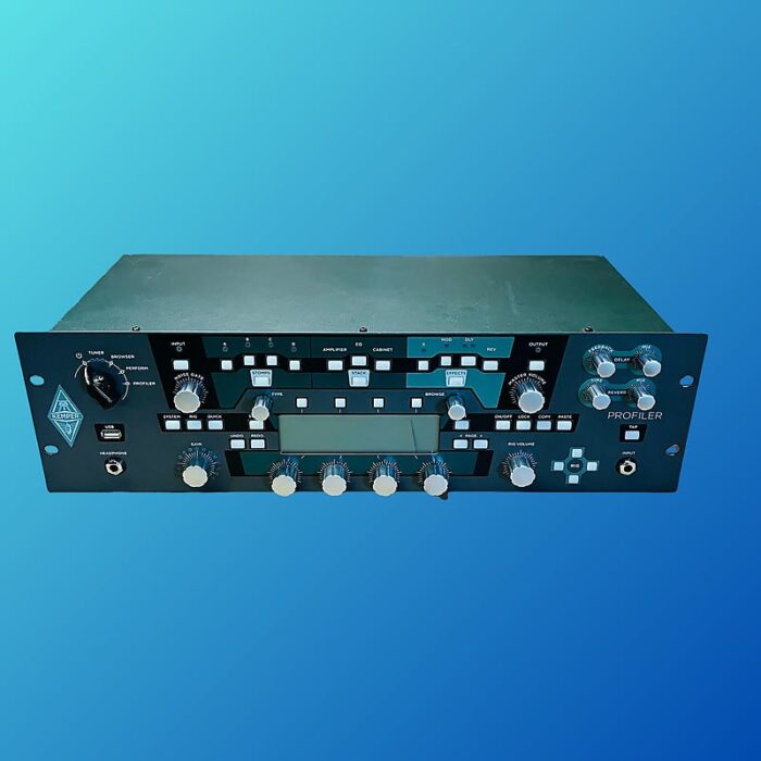Kemper Amps Profiler Power Rack 600-Watt Guitar Modeling Amp with Remote Controller Pedal
