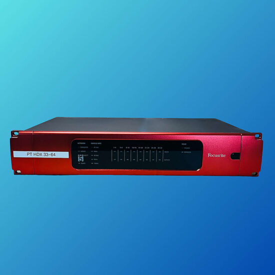 Focusrite RedNet 5 Pro Tools HD Bridge Dante Audio Interface