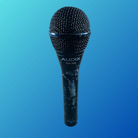 Audix OM-3xb Handheld Hypercardioid Dynamic Microphone