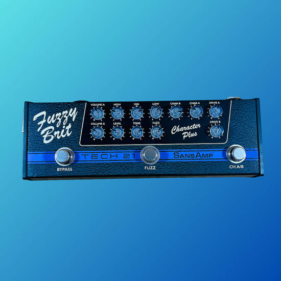 Tech 21 SansAmp Character Plus Series Fuzzy Brit