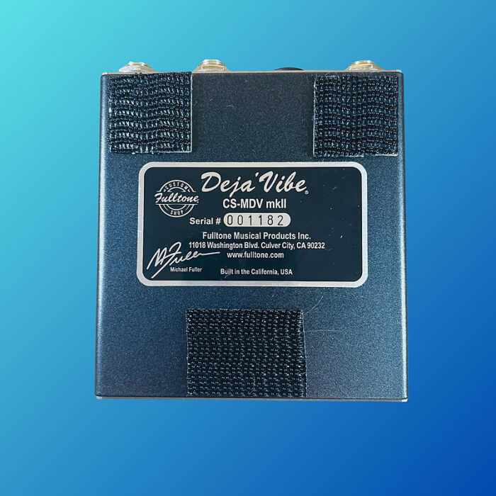 Fulltone CS-MDV MkII Custom Shop Mini Deja Vibe MkII 2010s Silver - Image 2