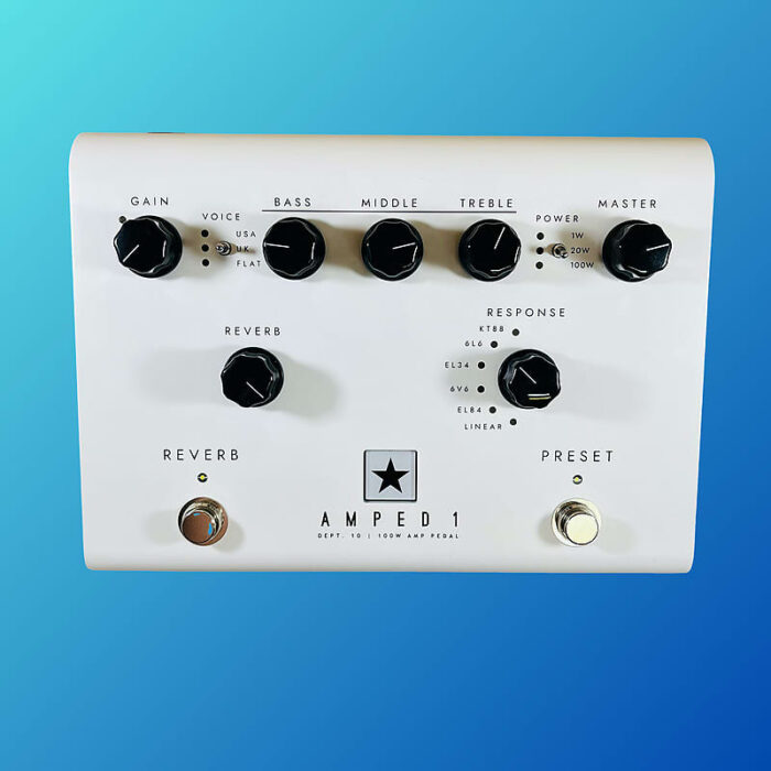 Blackstar AMPED 1 Dept. 10 100-Watt Guitar Amp Pedal 2022 - Present White