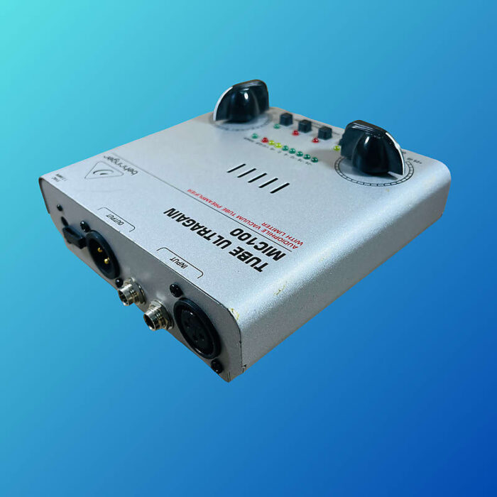 Behringer Tube Ultragain MIC100 Vacuum Tube Preamp with Limiter 2011 - Present Standard - Image 4
