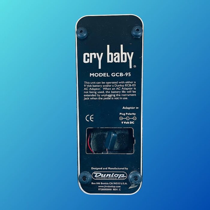 Dunlop GCB95 Cry Baby Standard Wah 1982 - Present Black - Image 2