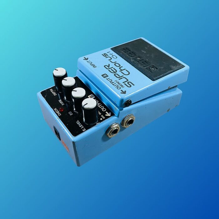 Boss CH-1 Super Chorus (Dark Gray Label) 2001 - Present Blue - Image 4