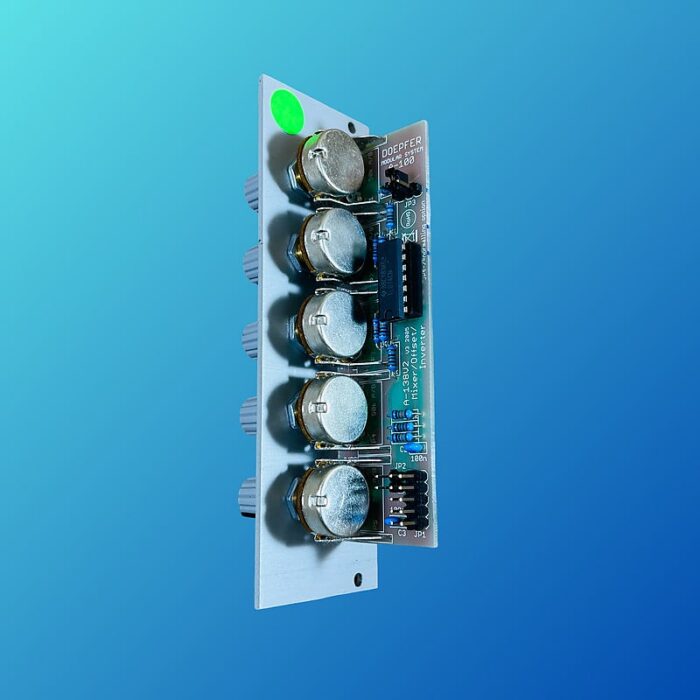 Doepfer A-138b "EXP" Mixer with Logarithmic Pots 2010s Silver - Image 2