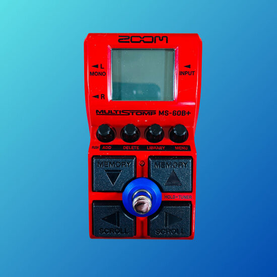 Zoom MS-60B+ MultiStomp