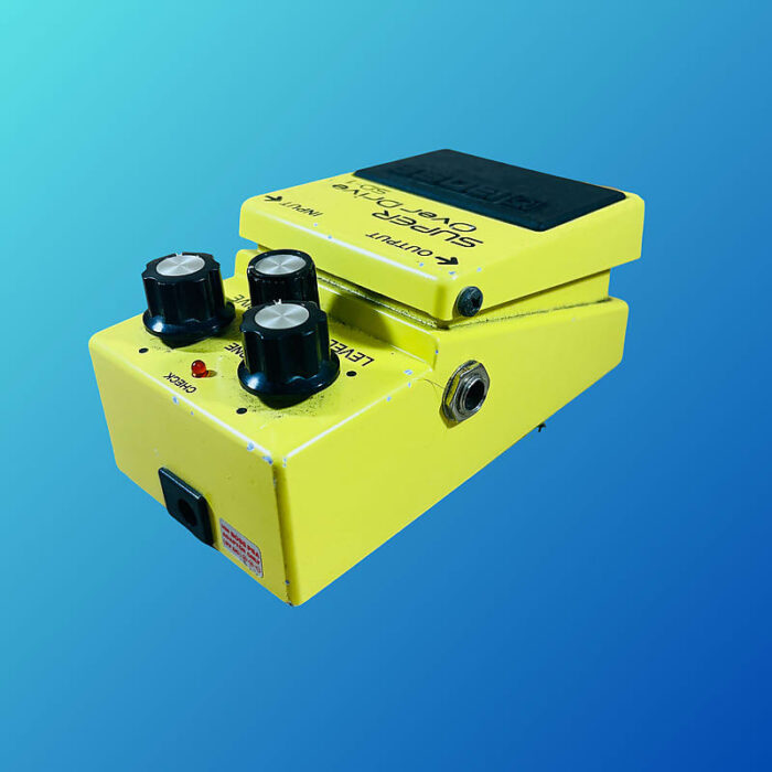 Boss SD-1 Super OverDrive (Silver Label) 1997 - Present Yellow - Image 4