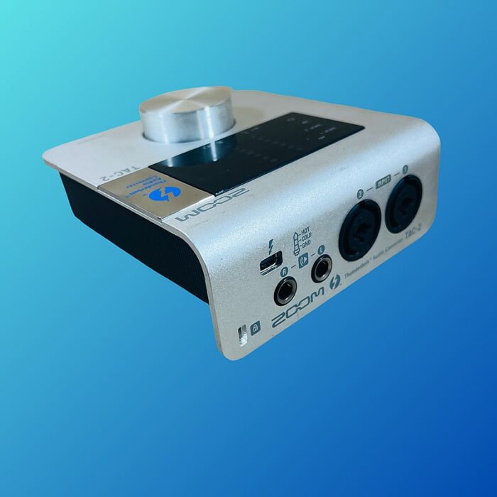 Zoom TAC-2 Thunderbolt Audio Interface 2010s Silver - Image 3