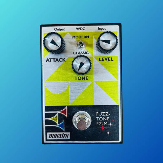 Maestro Fuzz-Tone FZ-M 2022 - Present Yellow Graphic