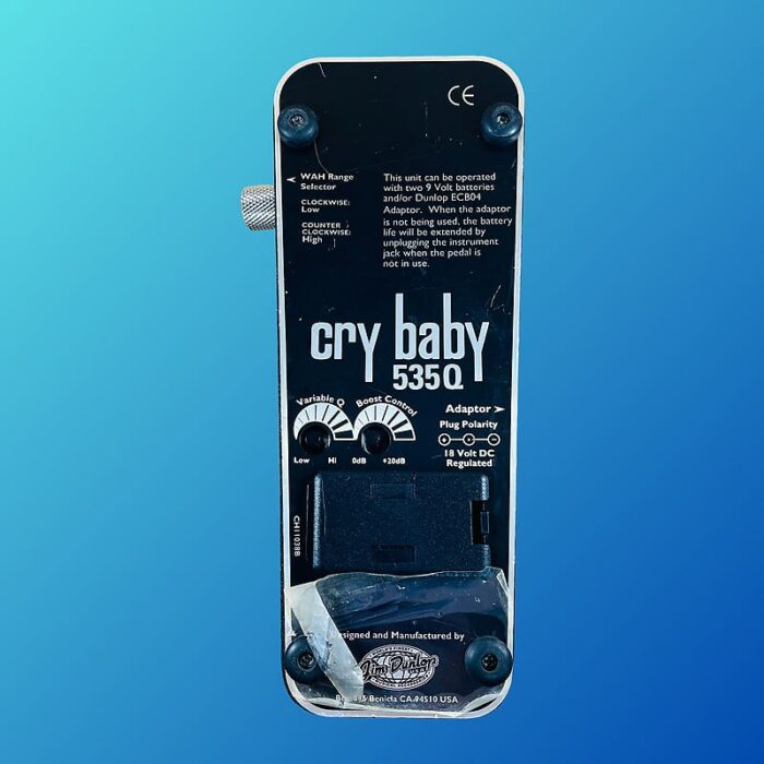 Dunlop 535Q Cry Baby Multi-Wah 1994 - Present Black - Image 2