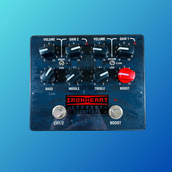 Laney Ironheart Foundry Loudpedal 2-Channel 60-Watt Guitar Amp Pedal