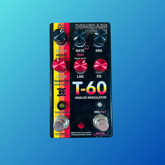 Demedash Effects T-60 Analog Modulator 2021 Black