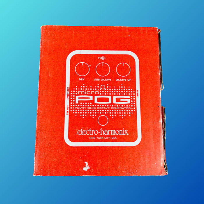 Electro-Harmonix Micro POG Polyphonic Octave Generator 2007 - Present Red / Gray - Image 4