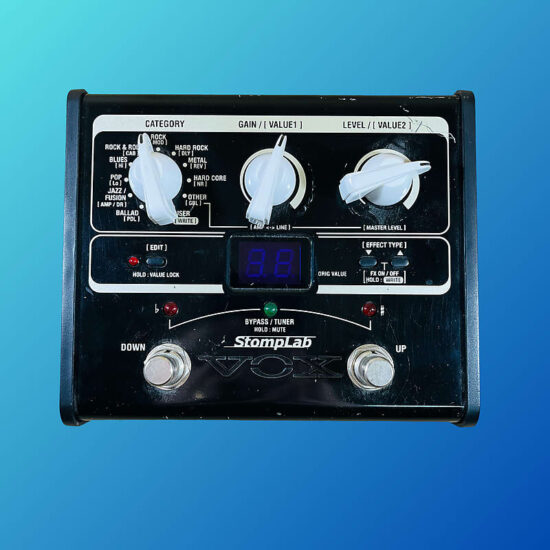 Vox SL1G StompLab IG Modeling Guitar Processor 2010s Black