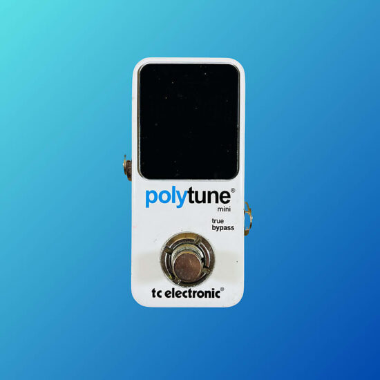 TC Electronic Polytune 3 Polyphonic Tuner Pedal 2017 - Present White