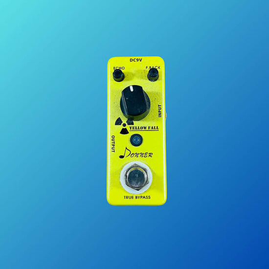 Donner Yellow Fall Analog Delay 2010s Yellow