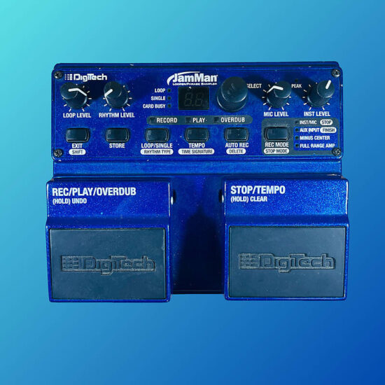 DigiTech JamMan 2000s Blue