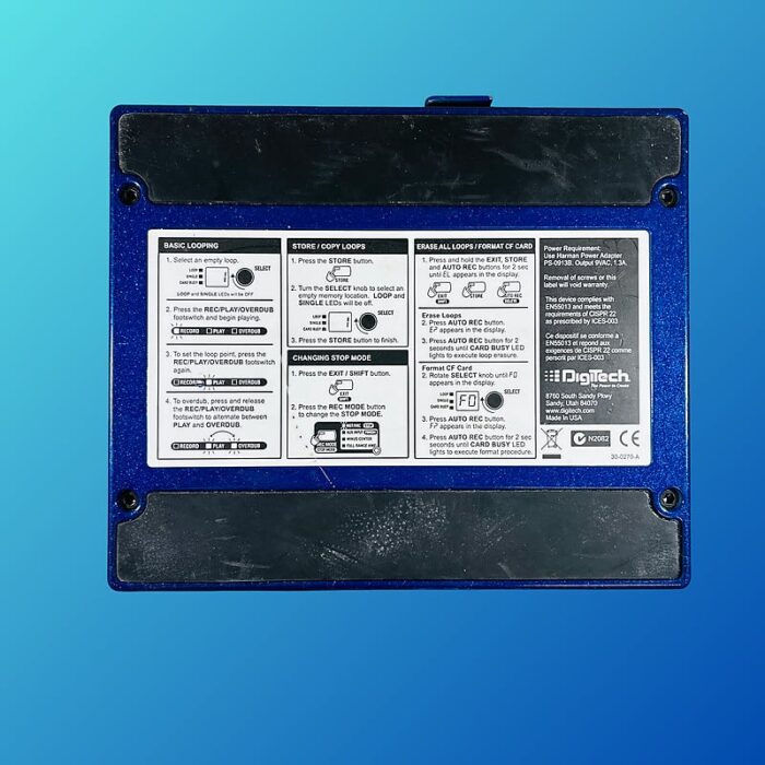 DigiTech JamMan 2000s Blue - Image 2